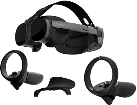 HTC Vive XR Elite (Headset/Cradle/2xControllers/Straps), B - CeX